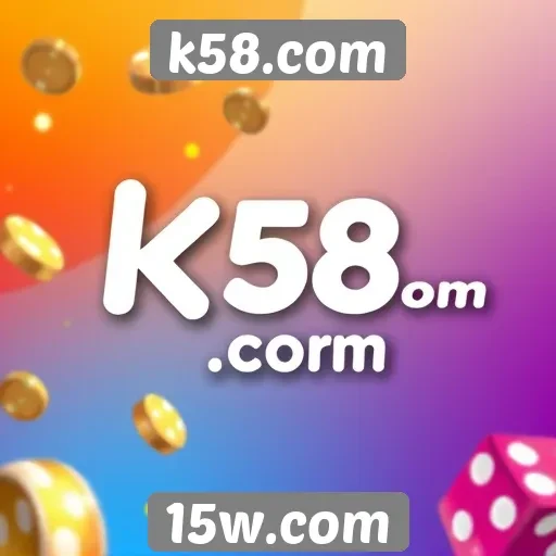 Oferta de jogos variados no k58.com
